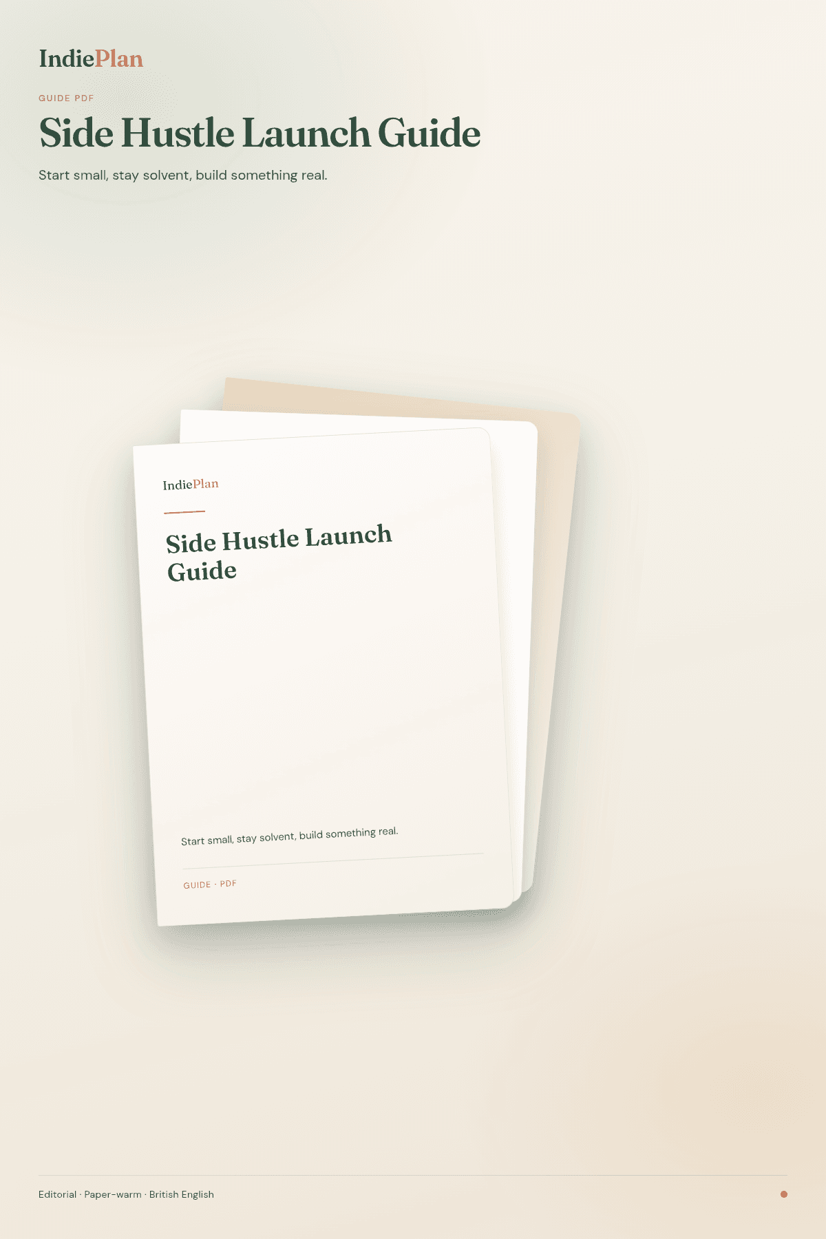 Side Hustle Launch Guide product cover