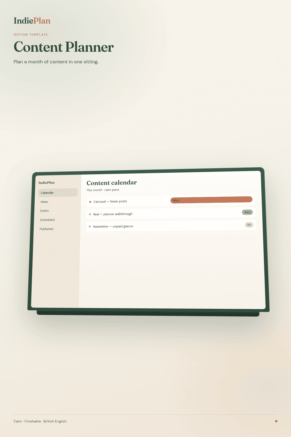 Content Planner product cover
