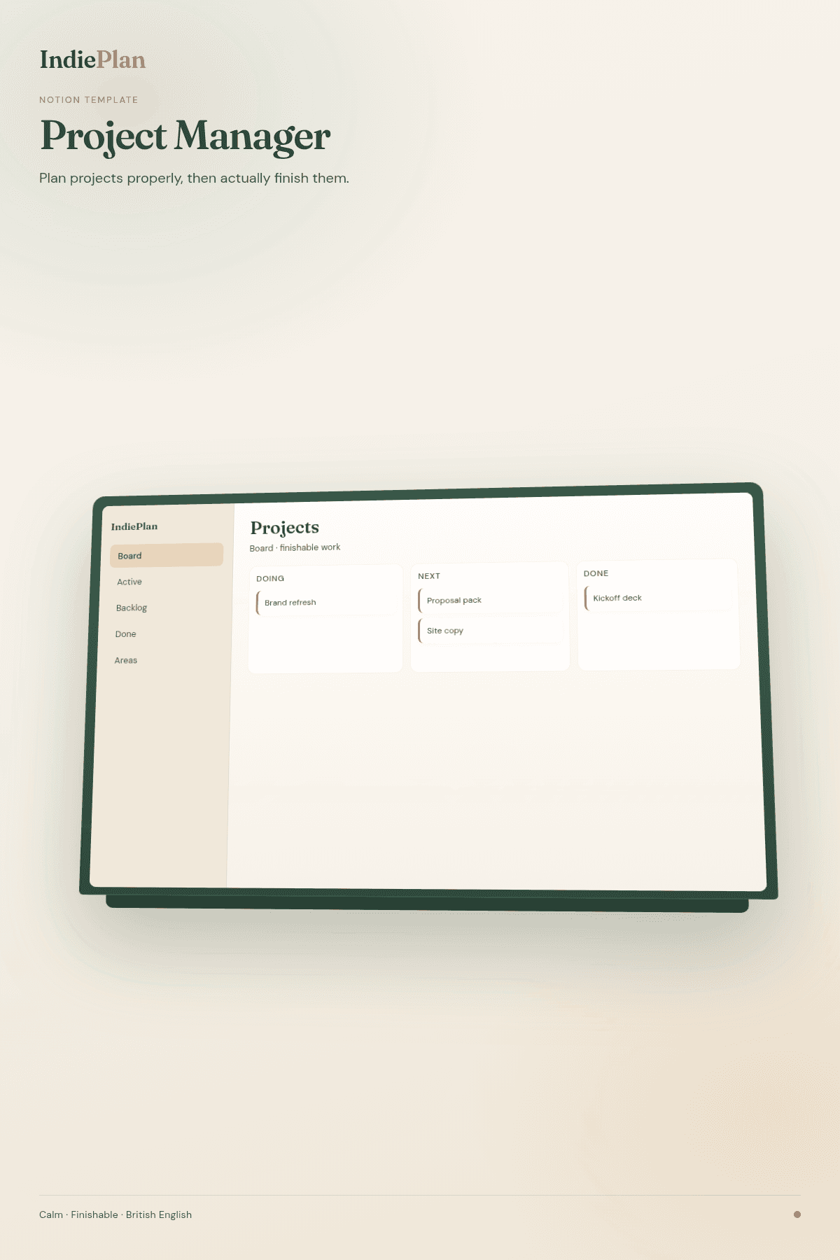 Project Manager product cover